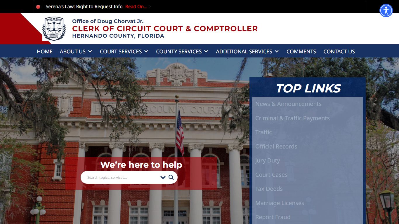 Hernando County Clerk of Circuit Court & Comptroller – Hernando County ...